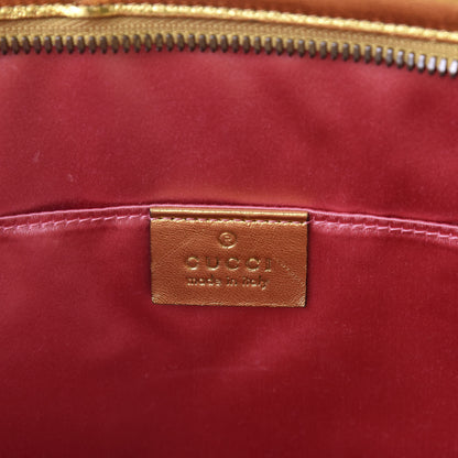 Gucci Calfskin Animalier Clutch Gold Black 8 of 13