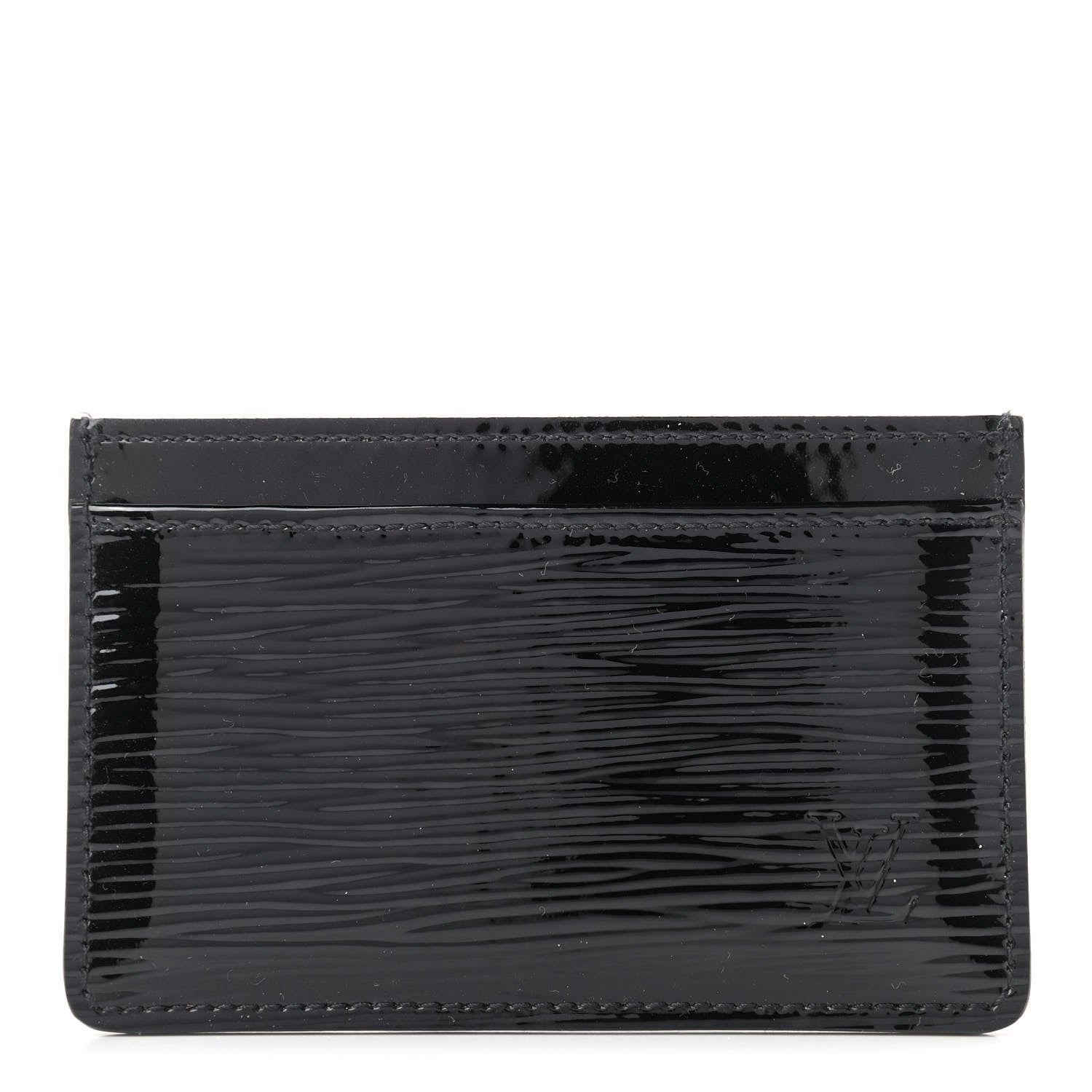Louis Vuitton Epi Electric Card Holder Black 1 of 6
