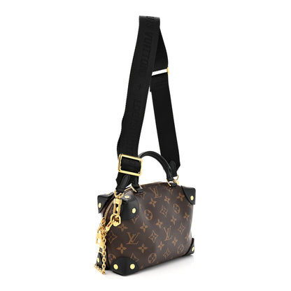 Louis Vuitton Monogram Petite Malle Souple Black 3 of 9