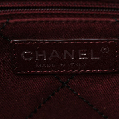 Chanel Grained Calfskin Shopping Fever Tote Black 8 of 15