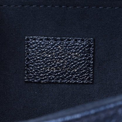 Louis Vuitton Metallic Empreinte Monogram Giant Pochette Metis Navy Nacre 6 of 11