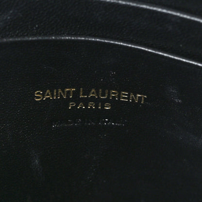 Saint Laurent Grain De Poudre Matelasse Monogram Mini Lou Camera Bag New Vert Fonce 6 of 9