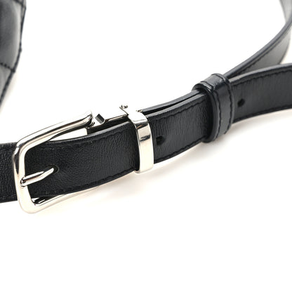 Chanel Lambskin Quilted Waist Belt Bag Black 11 of 12