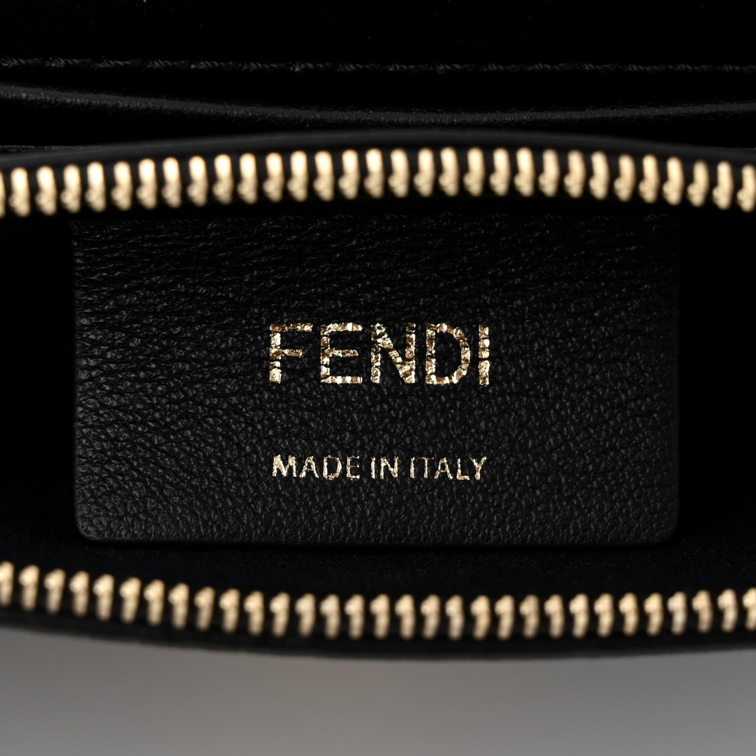 Fendi Vitello Liberty Lucido F is Fendi Medium Envelope Wallet on Chain Black 6 of 10