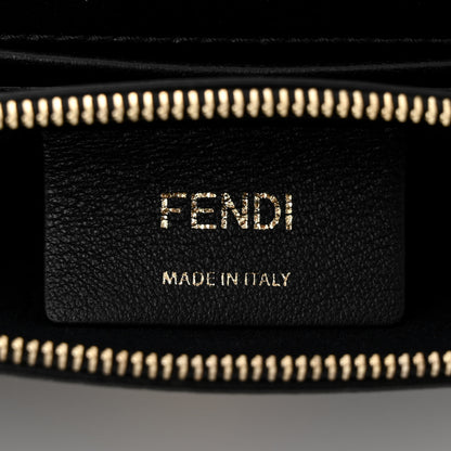 Fendi Vitello Liberty Lucido F is Fendi Medium Envelope Wallet on Chain Black 6 of 10