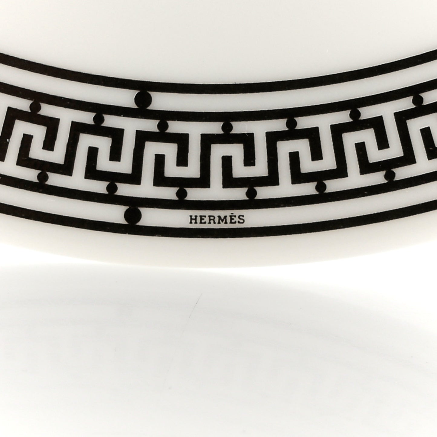 Porcelain H Deco Breakfast Cup and Saucer