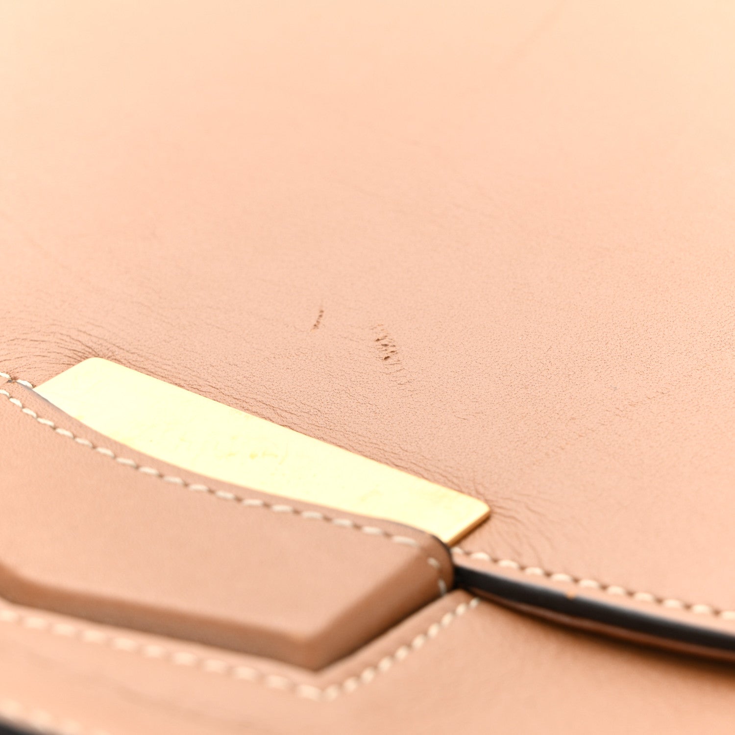 Celine Supersoft Calfskin Medium Trotteur Caramel 12 of 15