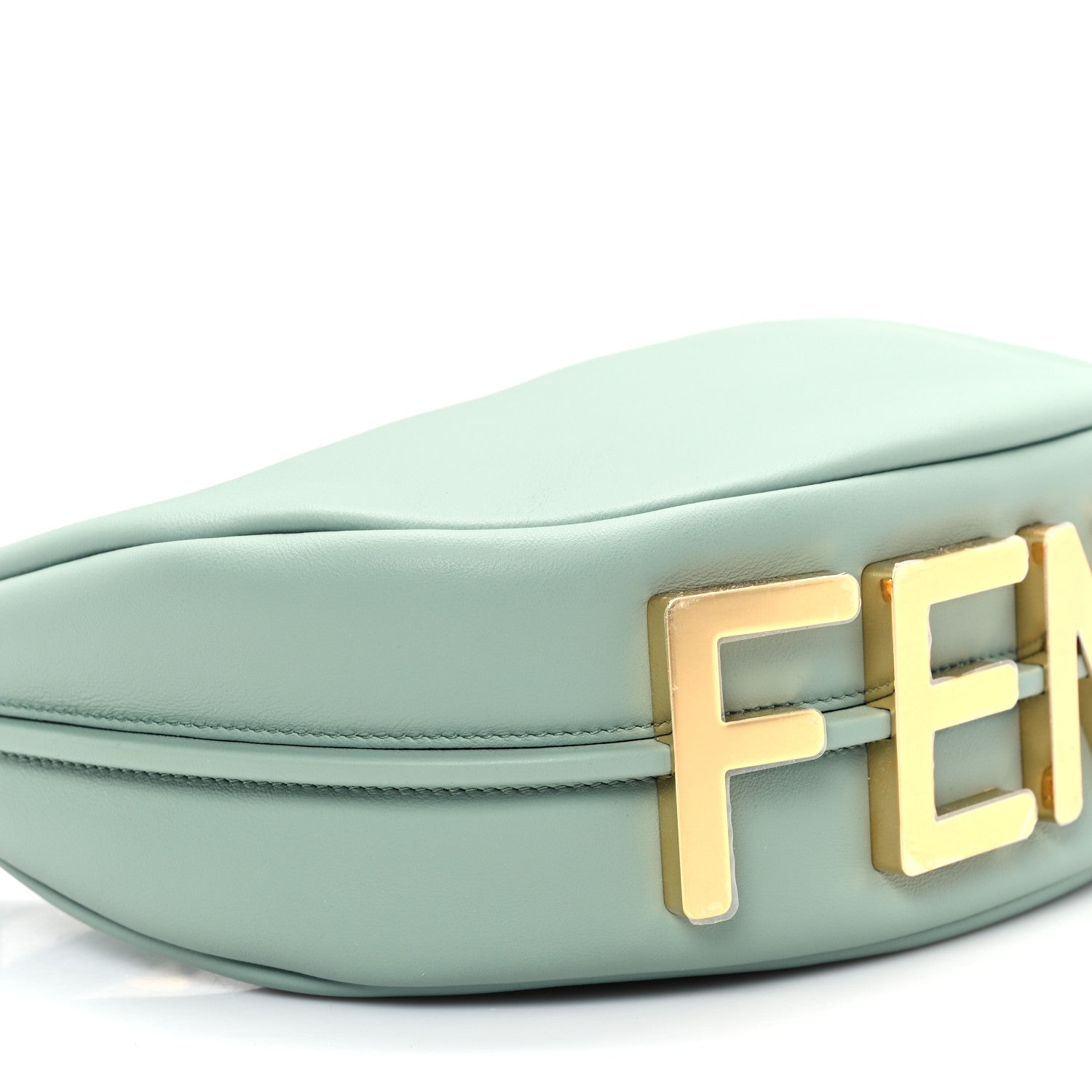 Fendi Vitello Grace Matte Small Fendigraphy Hobo Bag Menta 9 of 10