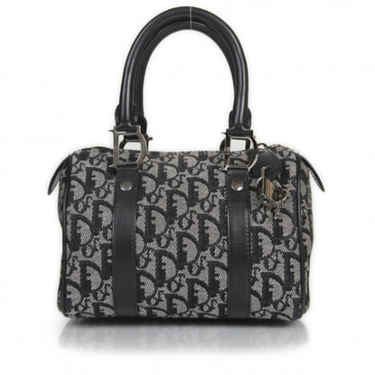 Christian Dior Monogram Small Boston Black 1 of 11