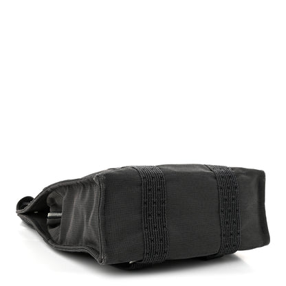 Hermes Canvas Herline Backpack Grey 4 of 10