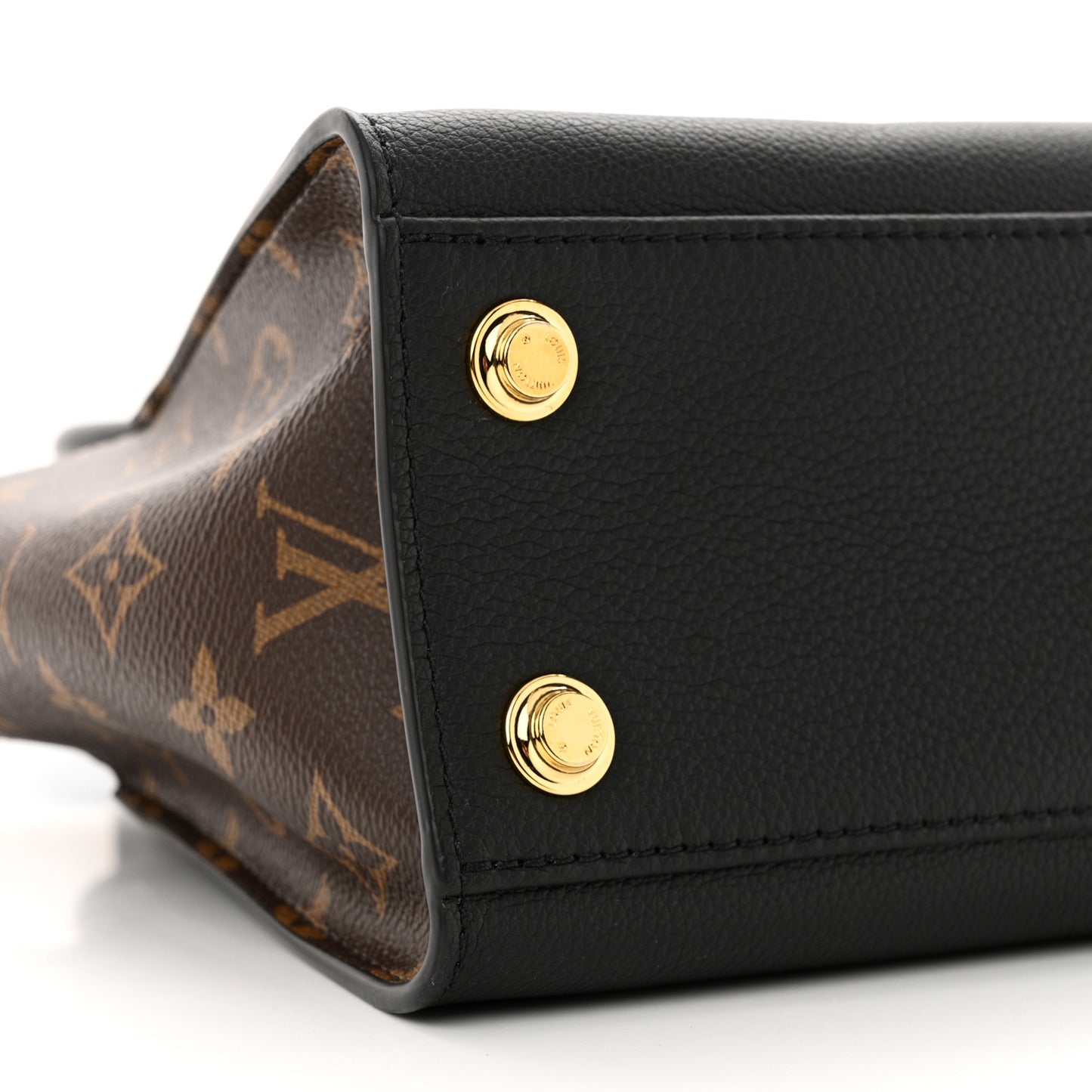 Calfskin Monogram On My Side PM Black