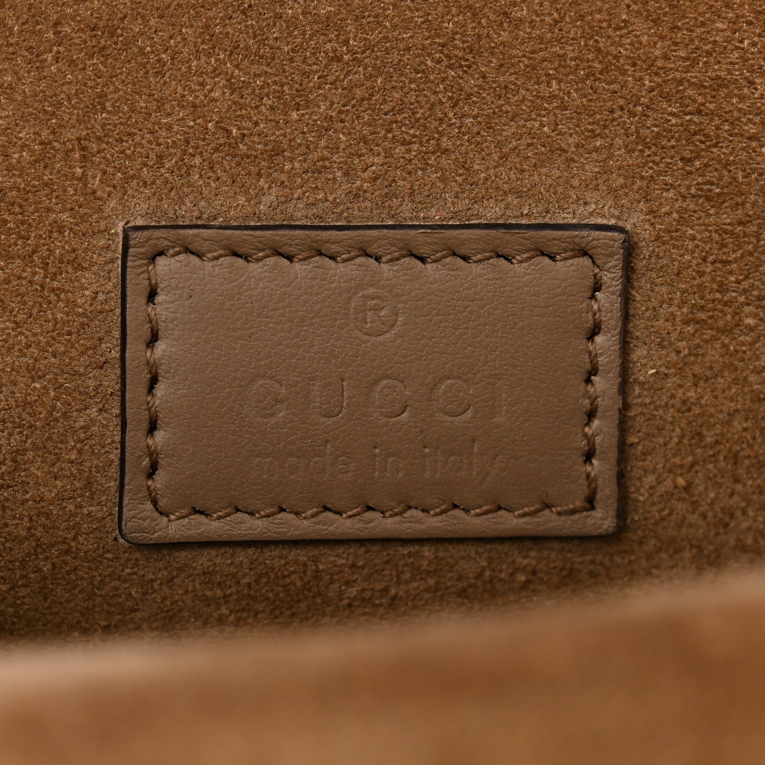 Gucci GG Supreme Monogram Small Dionysus Top Handle Bag Taupe 6 of 11