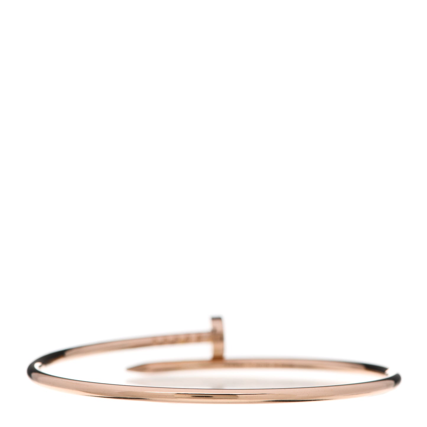 18K Pink Gold Small Juste Un Clou Bracelet 17