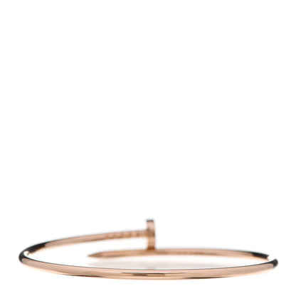 Cartier 18K Pink Gold Small Juste Un Clou Bracelet 17 3 of 5