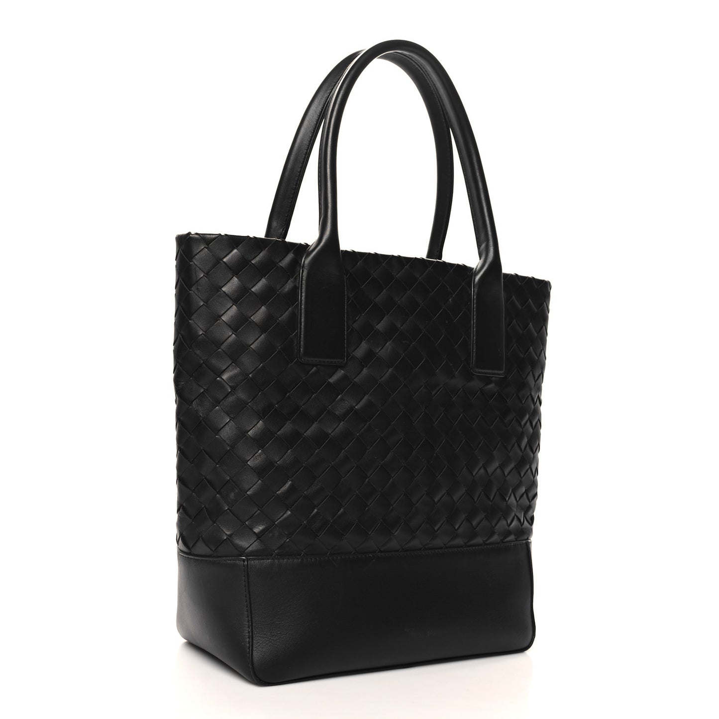 Nappa Intrecciato Tote Black