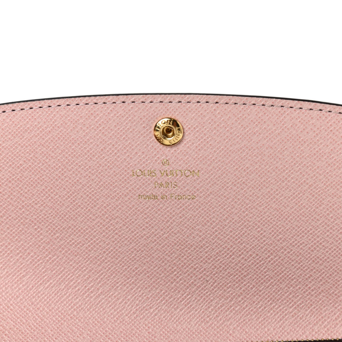 Monogram Emilie Wallet Rose Ballerine