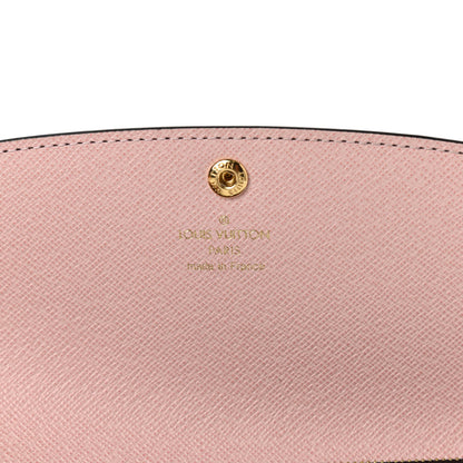 Louis Vuitton Monogram Emilie Wallet Rose Ballerine 6 of 6