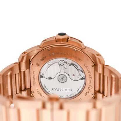 Cartier 18K Pink Gold 42mm Calibre de Cartier Automatic Watch Chocolate 4 of 4