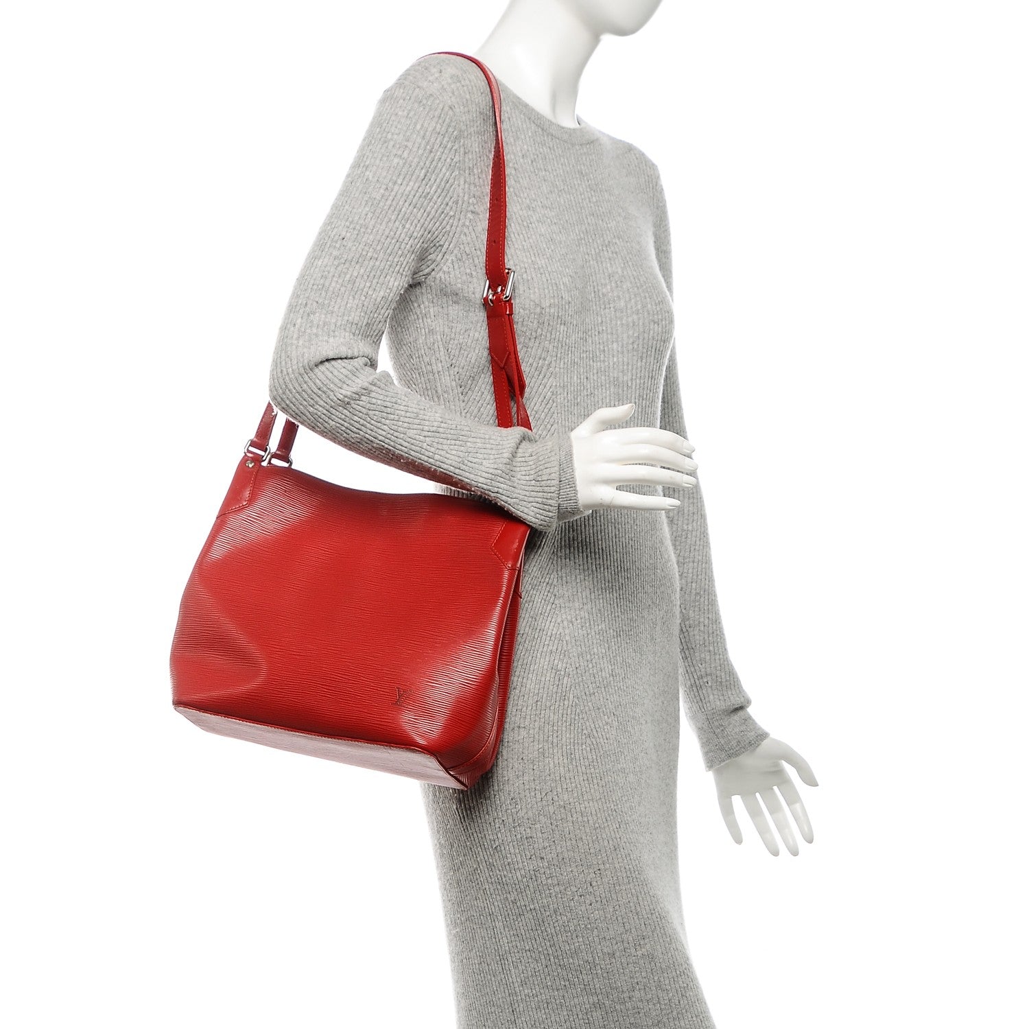 Louis Vuitton Epi Mandara MM Rouge 2 of 6