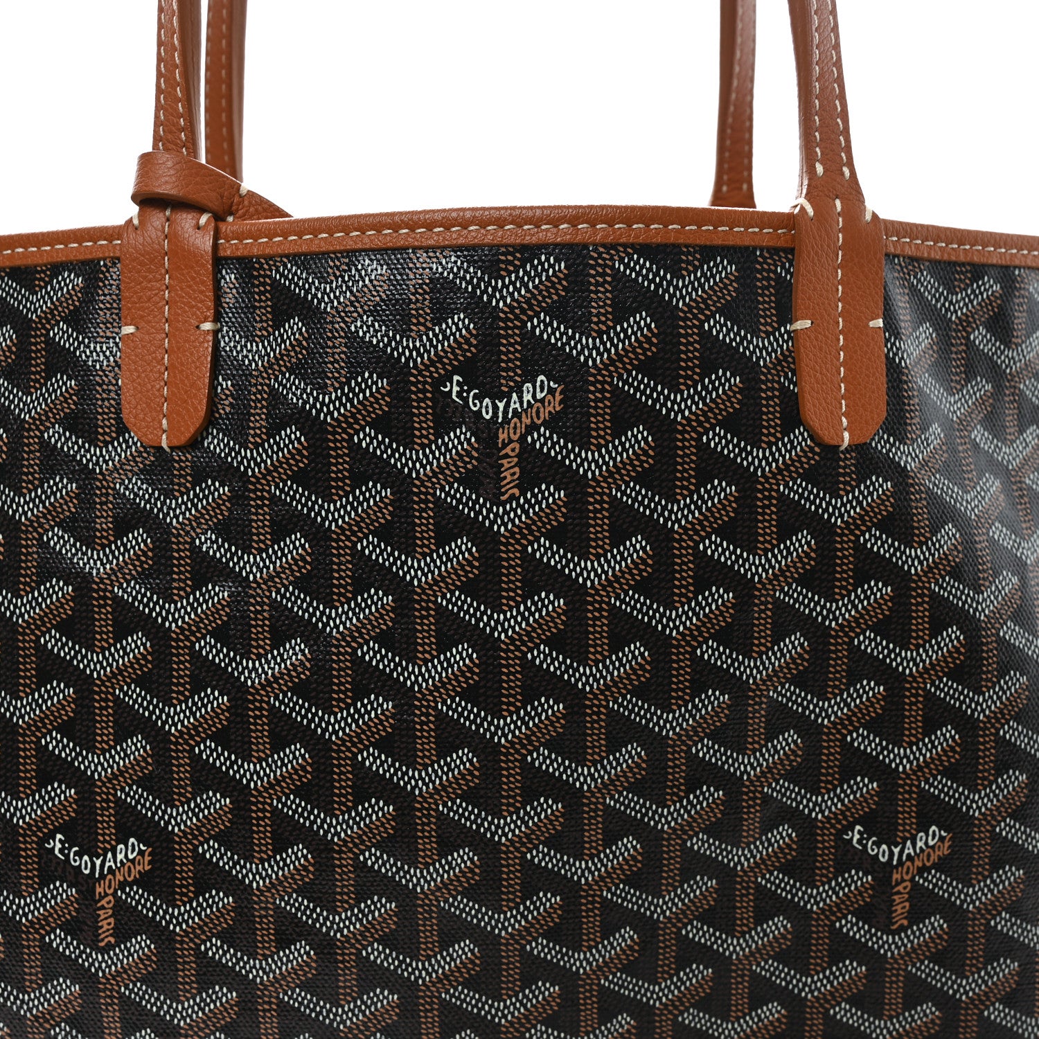 Goyard Goyardine Saint Louis PM Black Gold 9 of 12