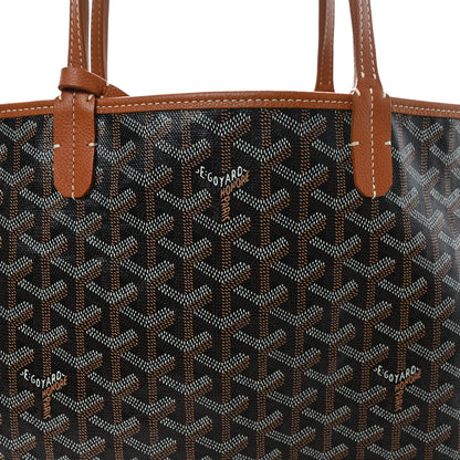 Goyard Goyardine Saint Louis PM Black Gold 9 of 12