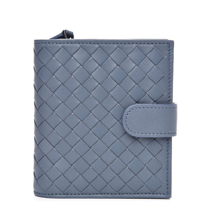 Bottega Veneta Nappa Intrecciato French Flap Wallet Krim 1 of 9