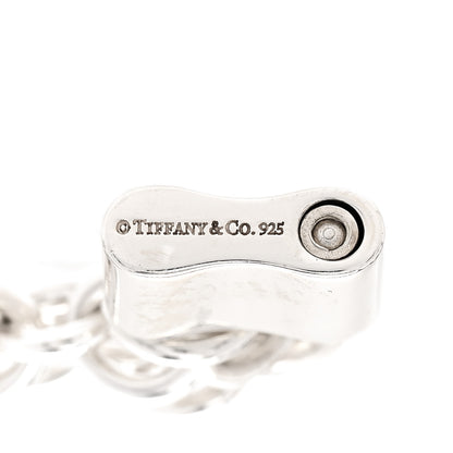 Tiffany Sterling Silver 1837 Lock Charm Necklace 5 of 5