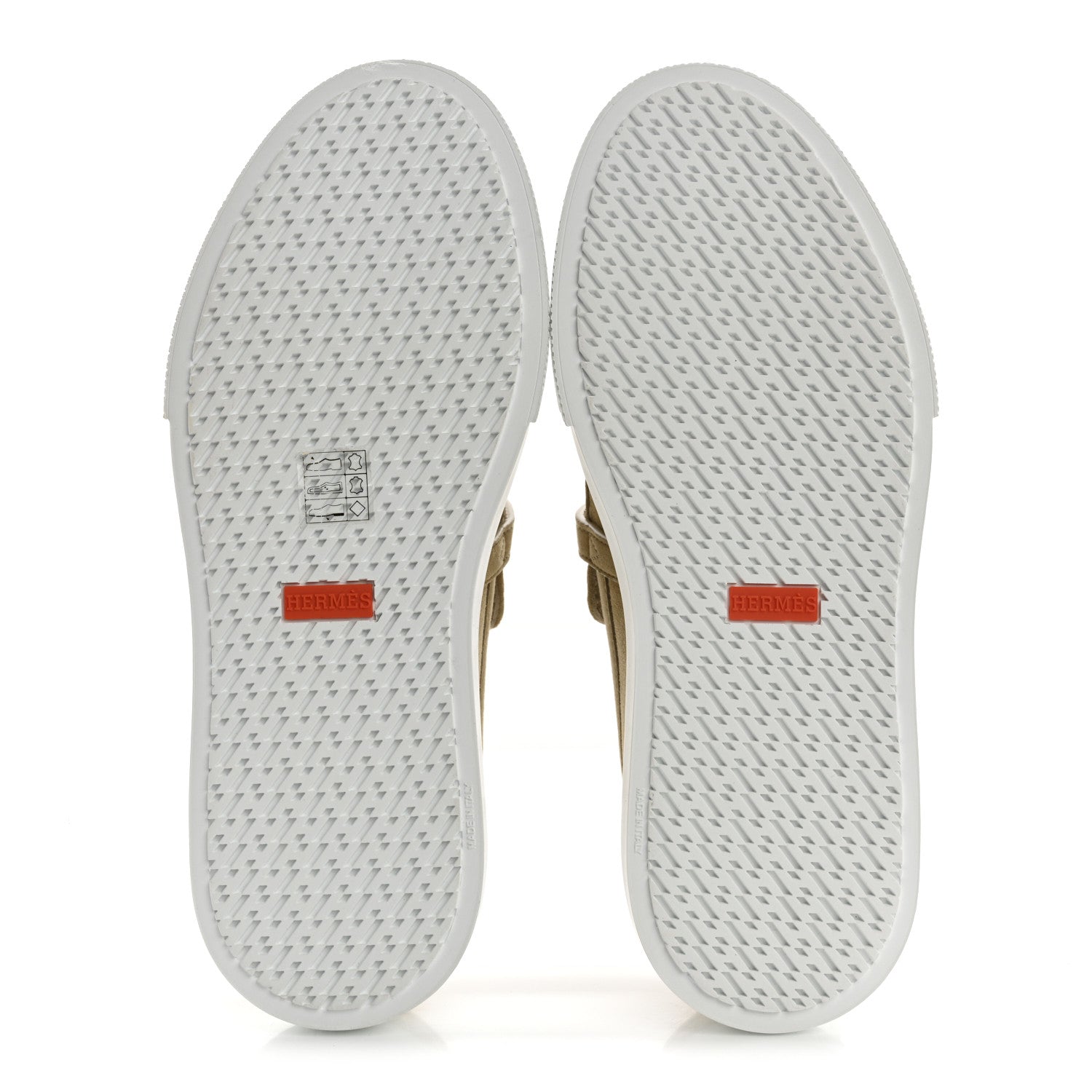Hermes Suede Goatskin Game Slip On Sneakers 38 Beige Lin 6 of 11