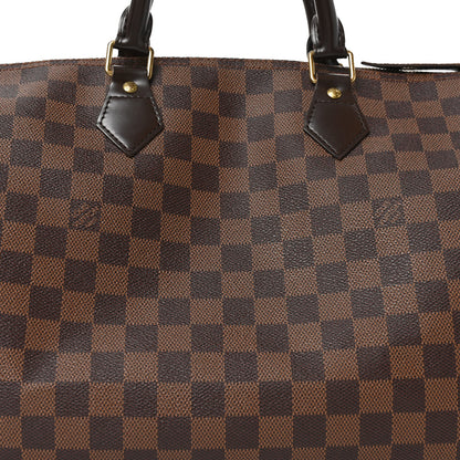 Louis Vuitton Damier Ebene Speedy 35 7 of 9