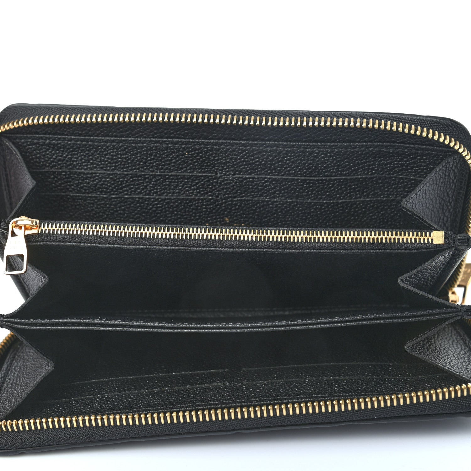 Louis Vuitton Empreinte Zippy Wallet Black 5 of 7