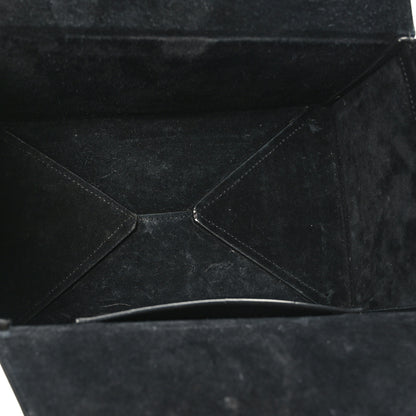 Saint Laurent Calfskin Monogram Take Away Box Black 5 of 10