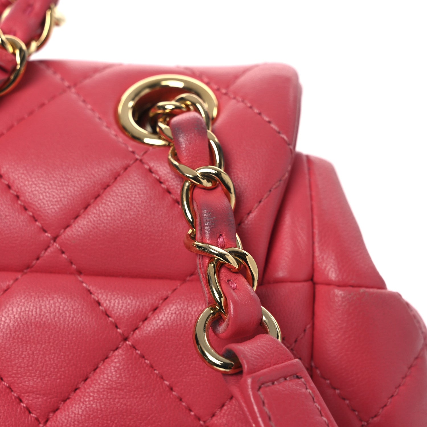 Chanel Lambskin Quilted Mini Urban Spirit Backpack Pink 14 of 15