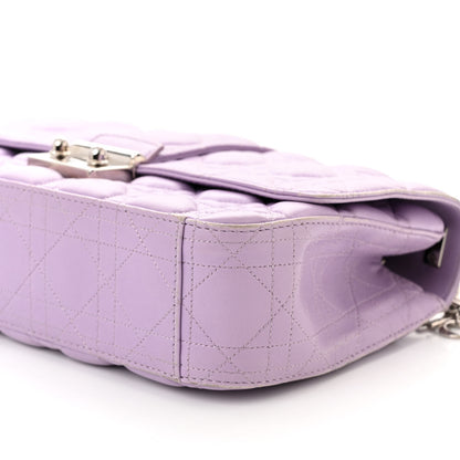 Christian Dior Lambskin Cannage Medium Miss Dior Flap Lilac 11 of 14