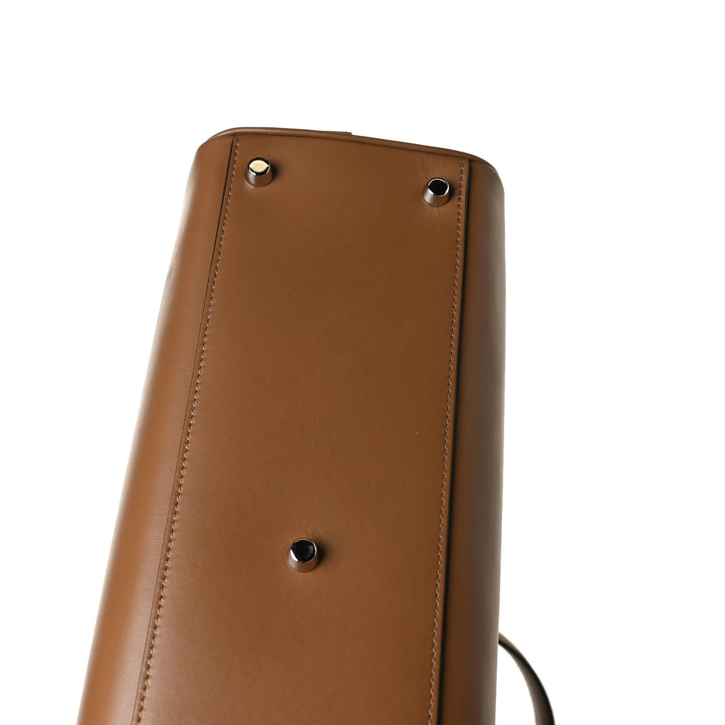 Smooth Calfskin Medium Zumi Top Handle Bag Friky Taupe