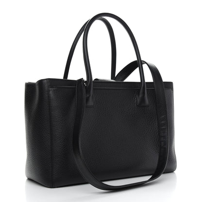 Chanel Calfskin Cerf Executive Shopper Tote Black 3 of 9