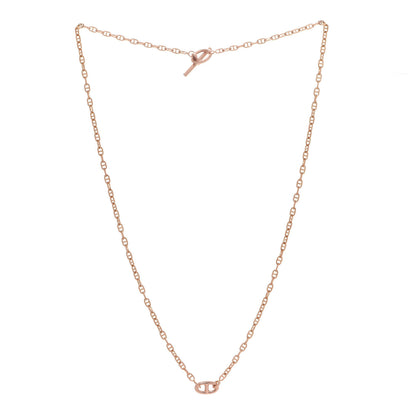 Hermes 18K Rose Gold TPM Farandole Pendant Necklace SH 3 of 7