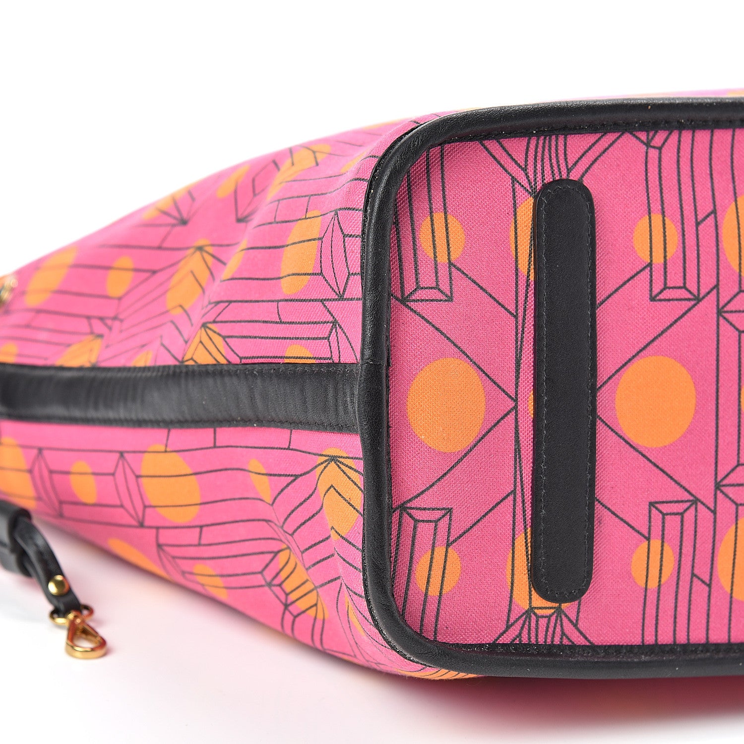 MCM Visetos Medium Liz Reversible Shopper Tote Pink 15 of 16