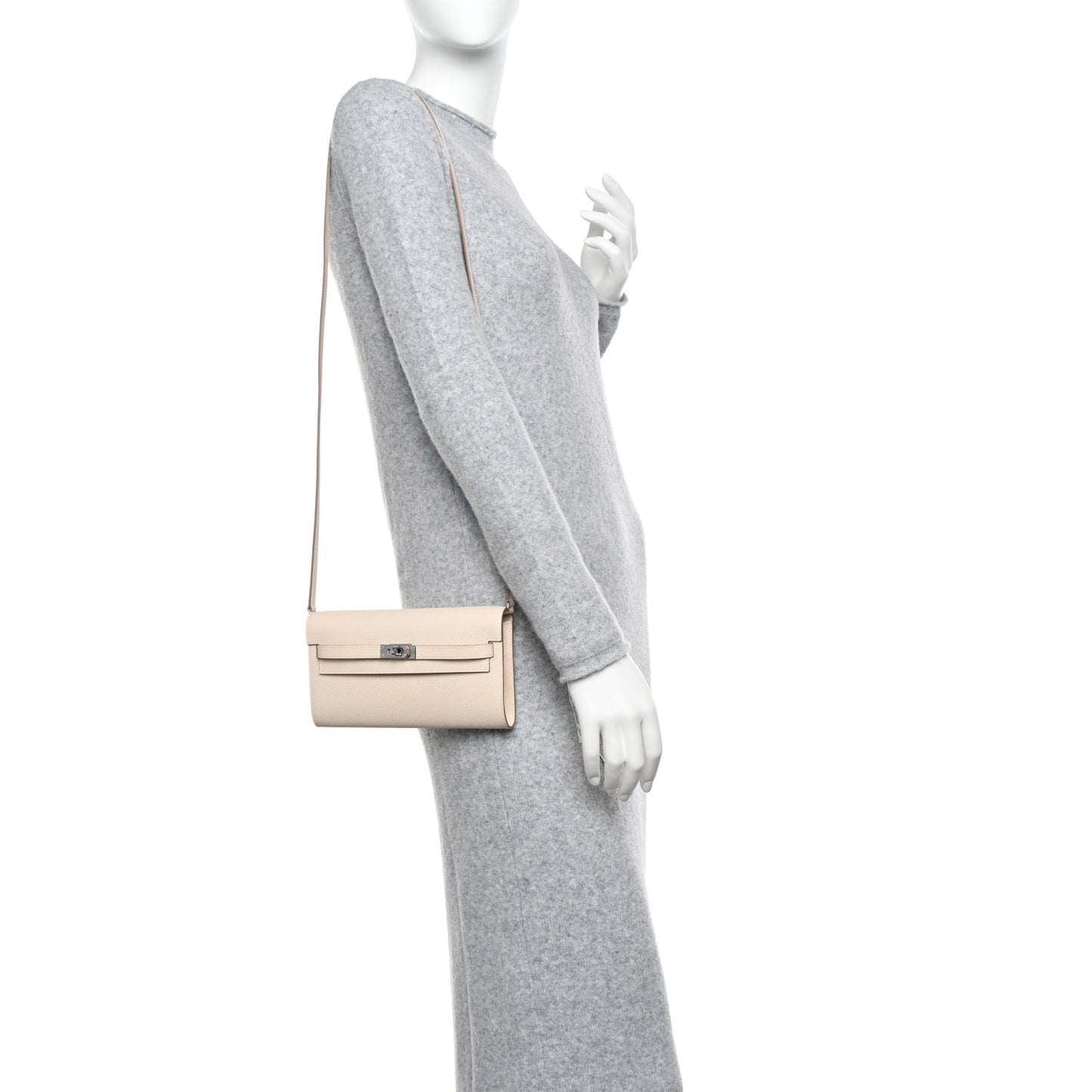 Epsom Kelly Wallet To Go Craie
