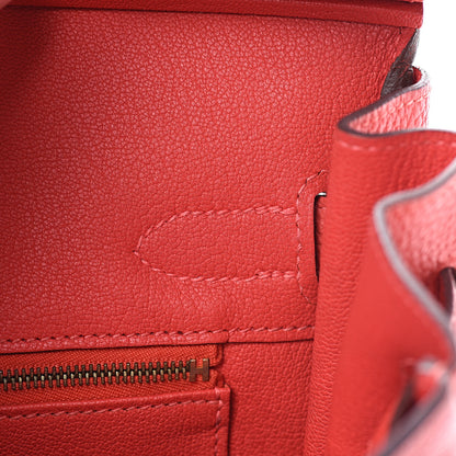 Hermes Togo Birkin 30 Rouge Pivoine 20 of 36