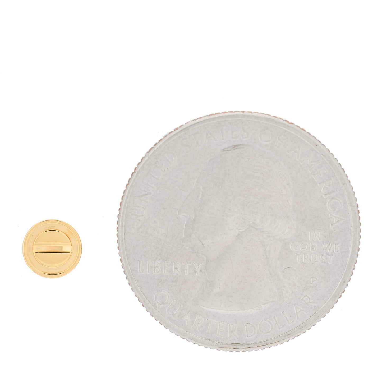 18K Yellow Gold LOVE Single Earring