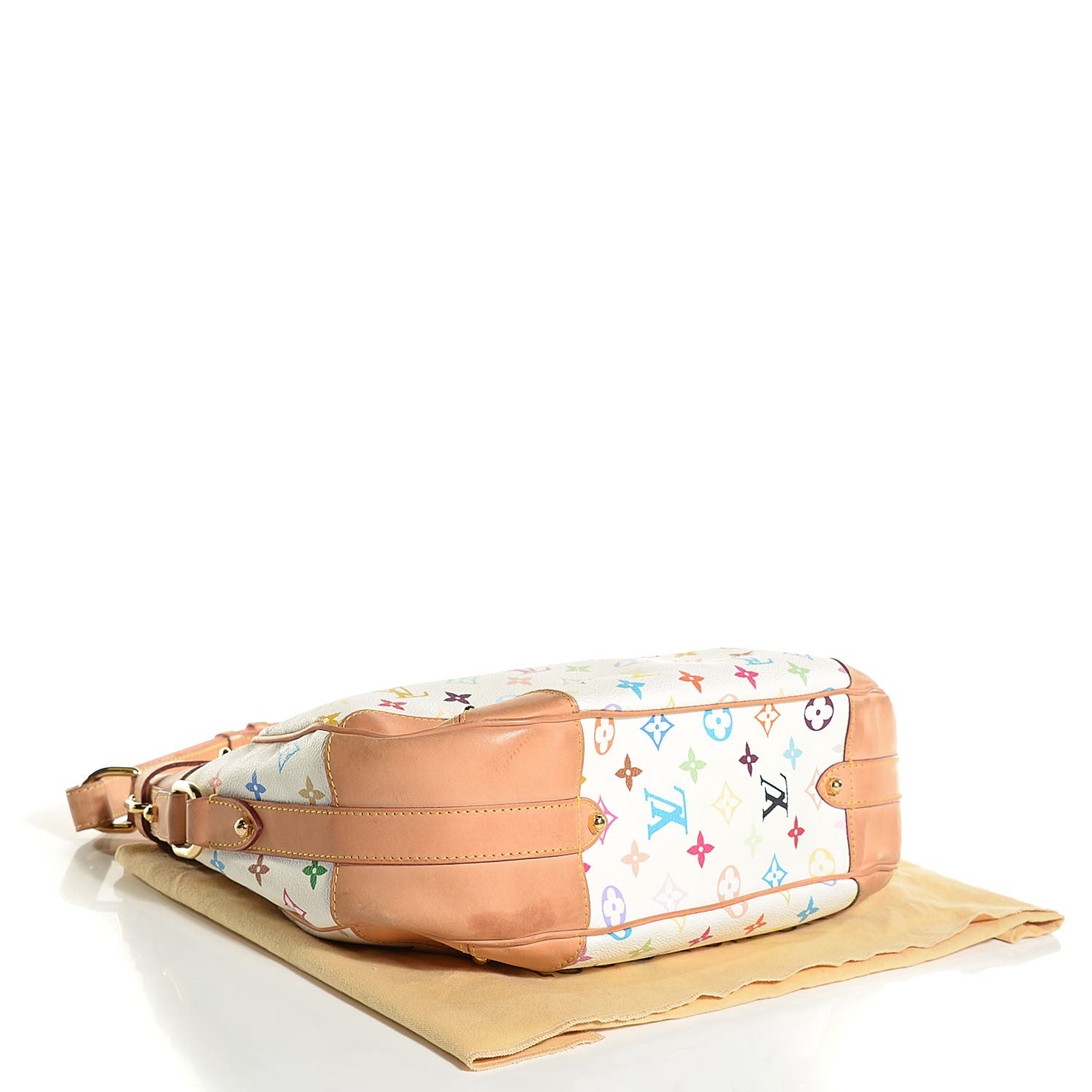 Louis Vuitton Monogram Multicolor Greta White 4 of 7