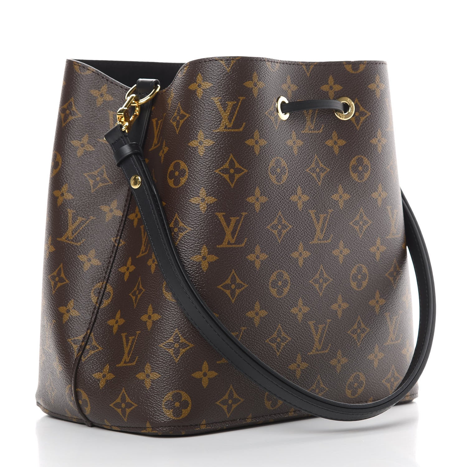 Louis Vuitton Monogram Neonoe MM Black 3 of 10