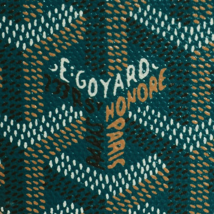 Goyard Goyardine Long Bi-Fold Wallet Green 6 of 9