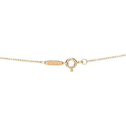 Tiffany 18K Yellow Gold Mini Heart Key Pendant Necklace 4 of 6