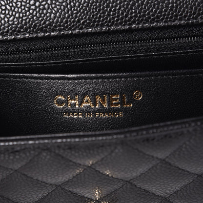 Chanel Caviar Quilted Mini Rectangular Flap Black 6 of 8