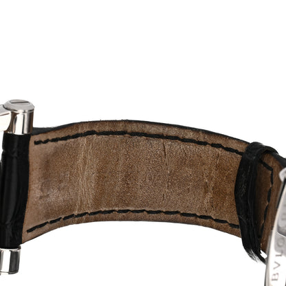 Bulgari Stainless Steel Alligator 42mm Sotirio Retrograde Date Automatic Watch 5 of 6