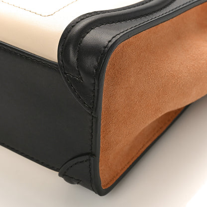 Celine Baby Grained Calfskin Nubuck Nano Tri-Color Luggage Light Taupe 8 of 8