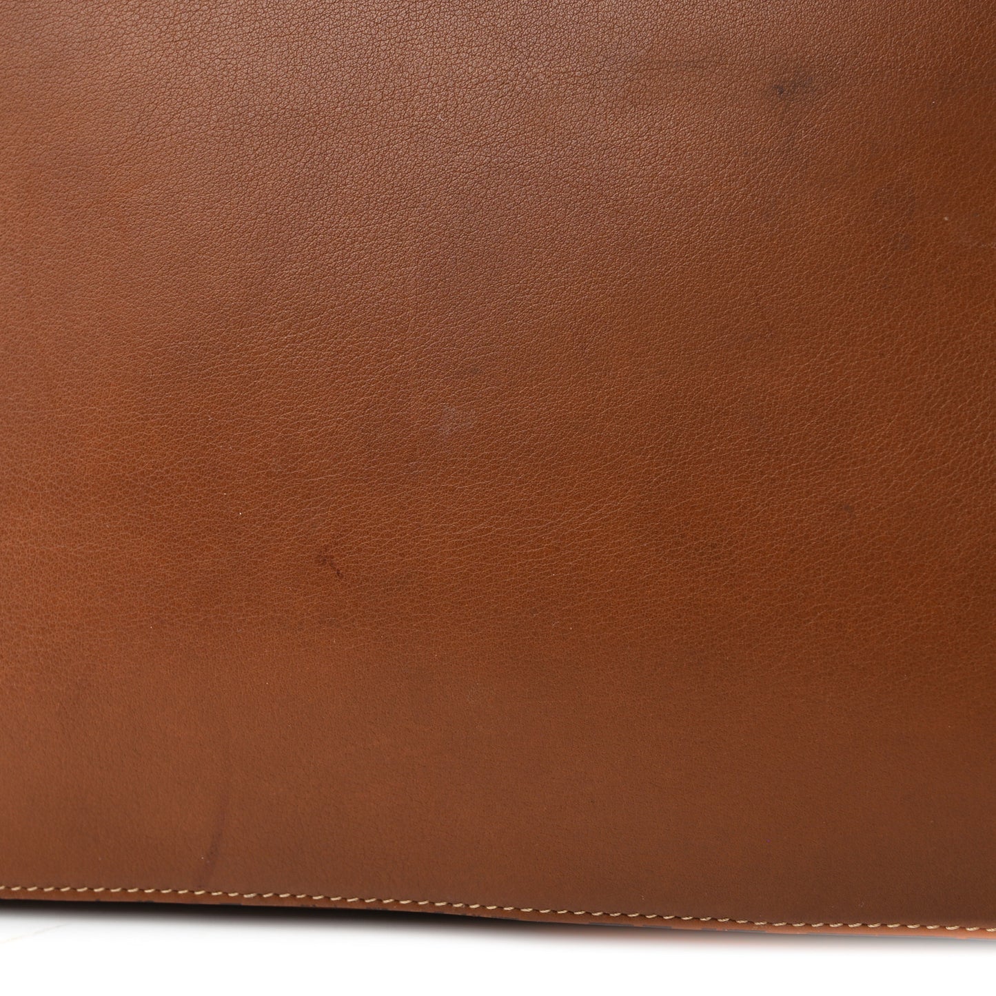 Calfskin Y Tote Brick