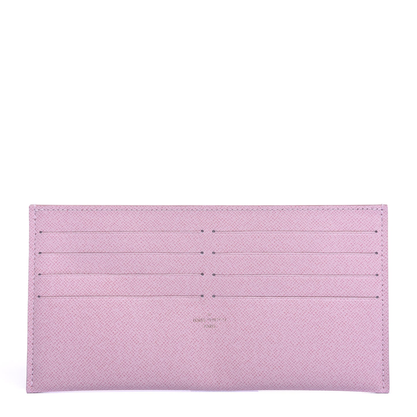 Calfskin Felicie Card Holder Insert Rose Ballerine