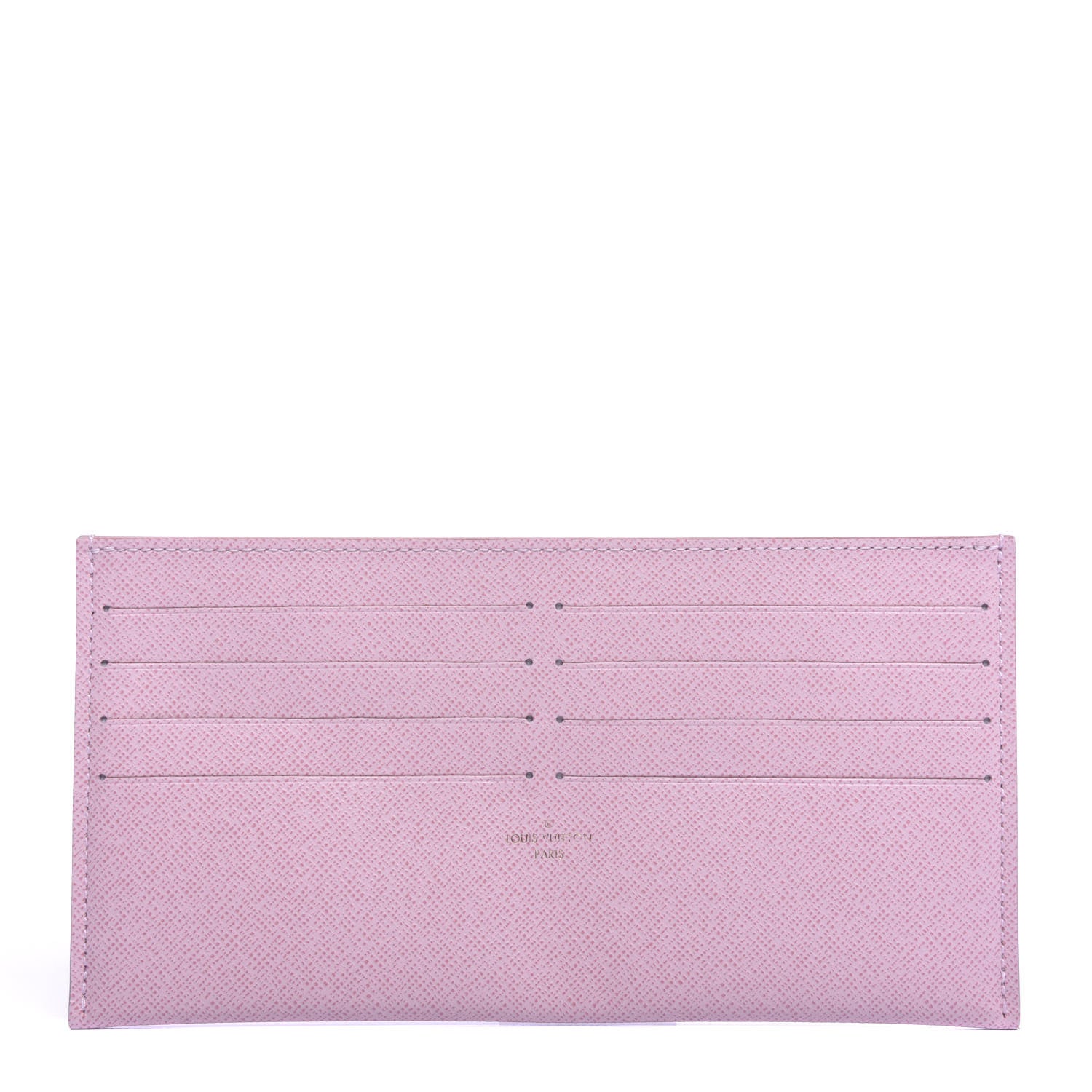 Louis Vuitton Calfskin Felicie Card Holder Insert Rose Ballerine 1 of 6